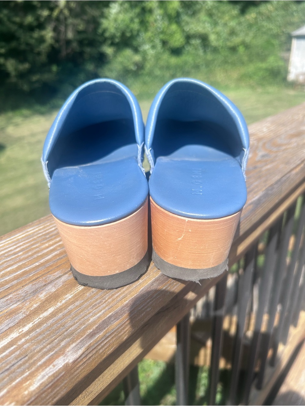 M. Gemi The Greta blue clog size 39 - Picture 3 of 5